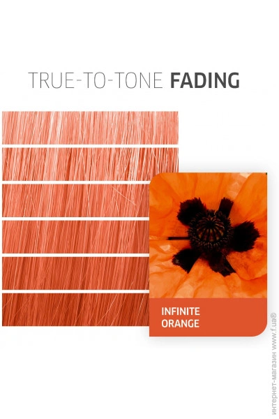 Wella Color Fresh Create Infinite Orange Hajfesték 60ml képe 3